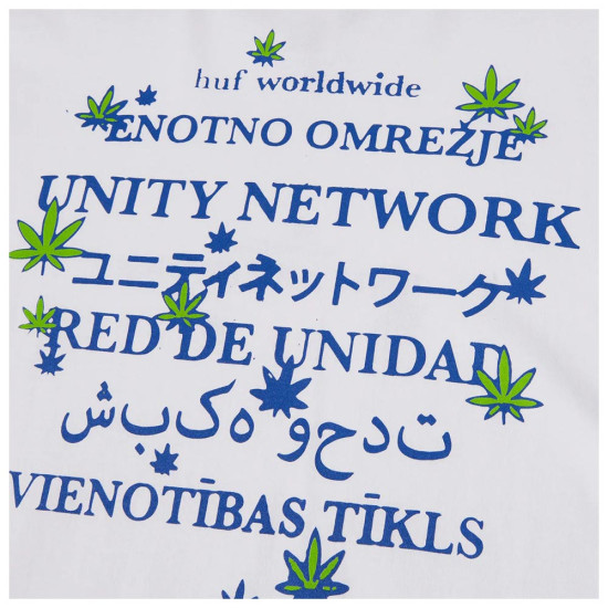 Huf Ανδρική κοντμάνικη μπλούζα Unity Network Tee